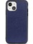 Litchi Skin Pc+Tpu Combo Apple iPhone 13 Için Orijinal Deri Kaplı Arka Kabuk 6.1 Inç-Mavi (Yurt Dışından) 1