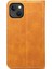 Apple iPhone 13 Telefon Kılıfı Için Iyi Korumalı Dokulu Yüzey Kapağı Anti Drop Anti-Drop Manyetik Kapanış Cüzdan Tasarım Deri Kılıf Stand 6.1 Inç-Khaki (Yurt Dışından) 2