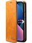 Apple iPhone 13 Telefon Kılıfı Için Iyi Korumalı Dokulu Yüzey Kapağı Anti Drop Anti-Drop Manyetik Kapanış Cüzdan Tasarım Deri Kılıf Stand 6.1 Inç-Khaki (Yurt Dışından) 4