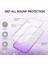 Apple iPhone 13 Telefon Kılıfı Şok Için Absorbed Tpu+Pc La1 Serisi Şeffaf Gradient Hibrit Kılıf Dahili Pet Screen Koruyucu 6.1 Inç-Morlu (Yurt Dışından) 4