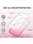 Apple iPhone 13 Telefon Kılıfı Şok Için Absorbed Tpu+Pc La1 Serisi Şeffaf Gradient Hibrit Kılıf Dahili Pet Screen Koruyucu 6.1 Inç-Kırmızı (Yurt Dışından) 4