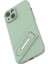 Apple iPhone 13 Telefon Kasası 6.1 Inç Pc+Tpu Telefon Kılıfı Yerleşik Kickstand Anti-Cratch Iyi Korumalı Telefon Kapak Yeşili (Yurt Dışından) 2