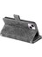 Apple iPhone 13 Telefon Kasası 6.1 Inç Basılı Mandala Çiçek Kapağı Çoklu Kart Yuvaları Pu Deri Telefon Kılıfı Stand Zipper Cep Cüzdan Strap-Grey (Yurt Dışından) 4
