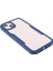 Apple iPhone 13 Telefon Kılıfı Pet Ekran Koruyucu+Akrilik Arka Panel+Tpu Çerçeve Telefon Hibrit Kapak Kılıfı 6.1 Inç-Dark Mavi (Yurt Dışından) 4