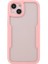 Apple iPhone 13 Telefon Kılıfı Pet Ekran Koruyucusu+Akrilik Arka Panel+Tpu Çerçeve Telefon Hibrit Kapak Kılıfı 6.1 Inç Pembe (Yurt Dışından) 2