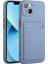 Kart Yuvası Tasarımı Esnek Tpu Telefon Geri Kılıf Apple iPhone 13 6.1 Inç-Mavi Için (Yurt Dışından) 1