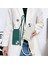Apple iPhone 13 Telefon Kılıfı Için 6.1 Inç Telefon Kılıf Anti-Drop Sıvı Silikon Koruyucu Kapak Kart Yuvası Strap-Dark Mavi (Yurt Dışından) 2