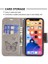 Apple iPhone 13 Telefon Kılıfı Için Baskı Pu Deri Deri Flip Cüzdan Kılıfı Stand ve Bilek Kayışı 6.1 Inç-Gre (Yurt Dışından) 3
