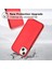 Yb Deri Kaplama Serisi-6 Apple iPhone 13 Pu Deri+Tpu Kabuk Şok Absorlama Cep Telefonu Kasa Kırmızısı (Yurt Dışından) 2