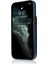Apple iPhone 13 Telefon Kılıfı Tutucu Tasarım Pu Deri+Tpu Doğru Renk Iyi Korunmuş Telefon Kasası Kickstand Kapak 6.1 Inç-Mavi (Yurt Dışından) 4