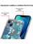 Apple iPhone 13 Telefon Kasası Için Çiçek Deseni Elektrapan Imd Iml Esnek Tpu Koruyucu Telefon Kılıfı Kapak 6.1 Inç Mavi Gül (Yurt Dışından) 4