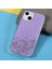 Apple iPhone 13 Telefon Kasası Için Işıltı Yıldızlı Gökyüzü Ince Işık Epoksi Anti Scratch Tpu Telefon Kasa Koruyucusu 6.1 Inç-Mor (Yurt Dışından) 3