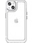 Apple iPhone 13 Telefon Kılıfı Tpu+Akrilik Telefon Kılıfı 6.1 Inç Kırpma Dayanıklı Bağımsız Pc Düğmeleri ile Şeffaf Kapak (Yurt Dışından) 1