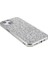 Apple iPhone 13 Telefon Kasası Parıltı Bling Tpu Elektro-Örtüşme Kenarı+Sert Bilgisayar Geri Çizme Önleyici Hafif Telefon Kılıfı 6.1 Inç-Silver (Yurt Dışından) 4