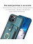 Apple iPhone 13 Telefon Kılıfı BF27 6.1 Inç/apple iPhone 14 Koruyucu Kılıf Yüzüğü Kickstand Card Tutucu Pu+Tpu Telefon Kapak Yeşili (Yurt Dışından) 4