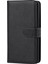 Apple iPhone 13 Telefon Kılıfı Için Düşüş Maşif Çıkarılabilir Pu Deri Deri Cüzdan Stand Telefon Kılıfı Bilek Kayışı ile 6.1 Inç-Black (Yurt Dışından) 2