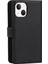 Apple iPhone 13 Telefon Kılıfı Için Düşüş Maşif Çıkarılabilir Pu Deri Deri Cüzdan Stand Telefon Kılıfı Bilek Kayışı ile 6.1 Inç-Black (Yurt Dışından) 3