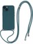 Apple iPhone 13 Için 6.1 Inç Ka Yumuşak Tpu Kılıfı Fiber Astar Telefon Kapağı Uzun Kordon Yeşili ile (Yurt Dışından) 1
