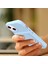 Apple iPhone 13 Telefon Kasası Için Akrilik+Tpu Hibrid Kasa Koruyucu Kapak Kart Tutucu ve Gizli Ayna 6.1 Inç Hafif Mavi (Yurt Dışından) 2