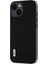 Apple iPhone 13 Ultra Yetensiz Telefon Kılıfı Için Litchi Doku Cowhide Deri Kaplamalı Pc+Tpu Kabuk-Black (Yurt Dışından) 3