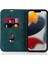 Apple iPhone 13 Telefon Kasası 6.1 Inç Pu Deri Kart Tutucu Telefon Kasası Rfıd Engelleme Standı Manyetik Otomatik Emici Anti-Damla Kapak-Mavi (Yurt Dışından) 1