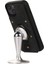 Apple iPhone 13/14 Için Telefon Kasası 6.1 Inç Kart Torba Tasarım Çarpışması Dirençli Cilt Dokunuşu Pu Deri Kaplı Tpu Manyetik Halka Kickstand-Black ile Arka Kasa (Yurt Dışından) 2