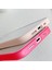 Bi-Renk Edge Akrilik Arka Panel+Tpu Tampon Apple iPhone 13 Için Şeffaf Telefon Kılıfı Kabuğu 6.1 Inç-Rose (Yurt Dışından) 4