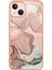 Apple iPhone 13 6.1 Inç Için Tpu Bırak Test Edilmiş Telefon Kılıfı Elektraplama Çerçevesi Geri Kapak Pembe (Yurt Dışından) 1