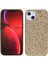 Apple iPhone 13 Telefon Kasası Parıltı Bling Tpu Elektro-Örtüşme Kenarı+Sert Bilgisayar Geri Çizme Önleyici Hafif Telefon Kılıfı 6.1 Inç-Altın (Yurt Dışından) 1