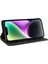 Apple iPhone 13/14 Pu Deri Rfid Engelleme Cüzdan Telefon Kabuğu Case Black Için Telefon Stand Kapağı (Yurt Dışından) 3