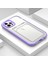 Apple iPhone 13 Telefon Kasası Anti-Fall Tpu+Pc Çift Katmanlar Şok Geçirmez Kart Tutucu 6.1 Inç-Morlu Açık Telefon Kasası (Yurt Dışından) 4