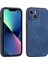 Apple iPhone 13 6.1 Inç Toz Geçirmez Cep Telefonu Kılıfı Baskılı Pot Deri+Tpu Telefon Kapak Mavisi (Yurt Dışından) 1