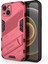 Kickstand Hibrid Çift Katman Sert Pc Yumuşak Tpu Şok Geçirmez Koruyucu Kasa Apple iPhone 13 6.1 Inç-Rose Için (Yurt Dışından) 2