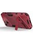 Kickstand Hibrid Çift Katman Sert Pc Yumuşak Tpu Şok Geçirmez Koruyucu Kasa Apple iPhone 13 6.1 Inç-Rose Için (Yurt Dışından) 4