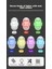 9 Lu LED Motosiklet Bisiklet Scooter Anti-Çarpışma Ledi Kumandalı 7 Renk Motoled 4