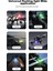 9 Lu LED Motosiklet Bisiklet Scooter Anti-Çarpışma Ledi Kumandalı 7 Renk Motoled 5