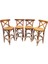 Sandalye 18466 Zus709-279 ÇAPRAZ BAR Klasik Model Kayın Natüre ceviz renk Elyapım 1