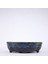 Sırlı Mokko Bonsai Saksısı No.4 Mavi Akıtmalı (28 Cm) 1