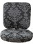 2 Adet Koltuk Kapak Yüksek Elastik Evrensel Kol Dayama Slipcovers 25-33 cm Siyah (Yurt Dışından) 2