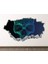 Hayalet Sürücü Full Hd Baskı 3D Modern Duvar Sticker 1
