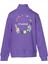 Hmlsaponaria Zip Çocuk Mor Sweatshirt 921732-3524 2