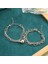 A008 2 Adet 1 Çift Lasperal 2 Adet/çift Çift Mıknatıs Kalp Bilezik Dostluk Yaratıcı Ayarlanabilir Charm Simli Zincir Bilezik Takı Lover Hediyeler (Yurt Dışından) 5