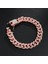 10MM Gümüş 18 cm Hip Hop Bling Buzlu Out Erkek Rapçi Bilezik Tam Rhinestone Açacağı Kelebek Miami Küba Link Zinciri Bilezik Erkekler Için Takı (Yurt Dışından) 2