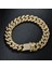 10MM Gümüş 18 cm Hip Hop Bling Buzlu Out Erkek Rapçi Bilezik Tam Rhinestone Açacağı Kelebek Miami Küba Link Zinciri Bilezik Erkekler Için Takı (Yurt Dışından) 5