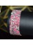 Pembe Renkler-10 Adet 10 Adet/takım Moda Çoklu Renk Tam Kristal Rhinestone Elastik Bilezik Bileklik Bling Bileklik Kadınlar Düğün Gelin Takı (Yurt Dışından) 1