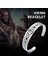 Siyah B-456B Kaya Iskandinav Viking Celtic Knot Manşet Bilezik Erkekler Için Bilezikler, Içi Boş Paslanmaz Çelik Muska Koruma Bileklik Hediye Takı (Yurt Dışından) 3