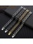 Silver-Black-01 22MM x 25CM Sunnerlees 316L Paslanmaz Çelik Bileklik Bileklik Biker Bisiklet Motosiklet Link Zinciri Gümüş Renk Altın Kaplama Erkek Boy BC01 (Yurt Dışından) 3