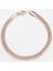 CB02 6mm Bilezik Mens Womens Için Girdap Link Zinciri Bileklik Gül Altın Renk Bileklik Moda Takı 20 cm 8 Inç CB09A (Yurt Dışından) 1