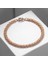CB02 6mm Bilezik Mens Womens Için Girdap Link Zinciri Bileklik Gül Altın Renk Bileklik Moda Takı 20 cm 8 Inç CB09A (Yurt Dışından) 3