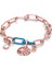 PTC588 Hapour Gümüş Renk Bana Link Zinciri Bilezik Istakoz Kanca Gül Altın Femme Bilezik Orijinal Dangle Charms Boncuk Diy (Yurt Dışından) 3